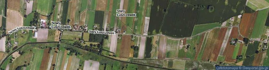 Zdjęcie satelitarne Stary Łuszczewek ul.